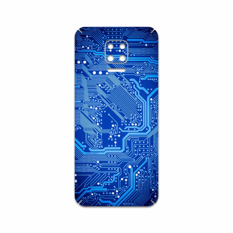 برچسب پوششی ماهوت مدل Blue Printed Circuit Board مناسب برای گوشی موبایل شیائومی Redmi Note 9S