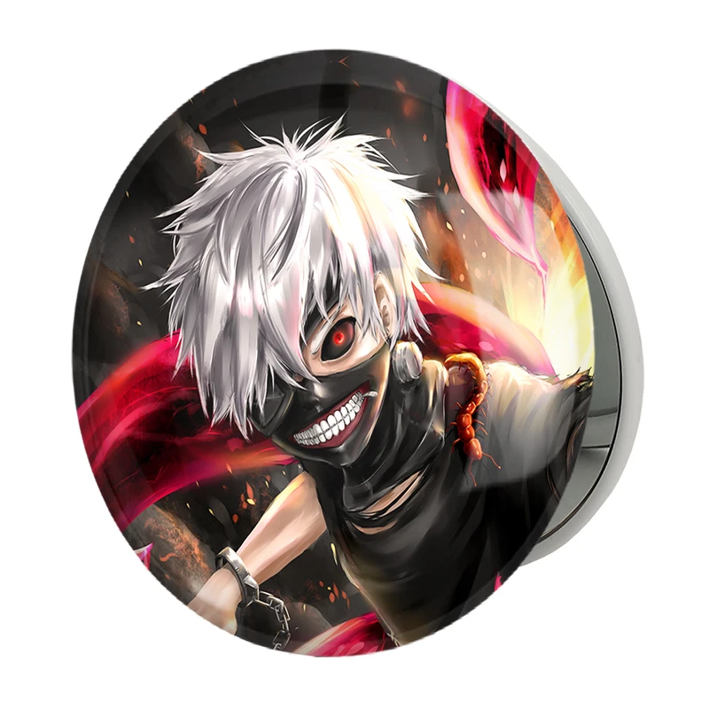 آینه جیبی خندالو طرح کانکی کن انیمه توکیو غول Tokyo Ghoul مدل تاشو کد 11895 