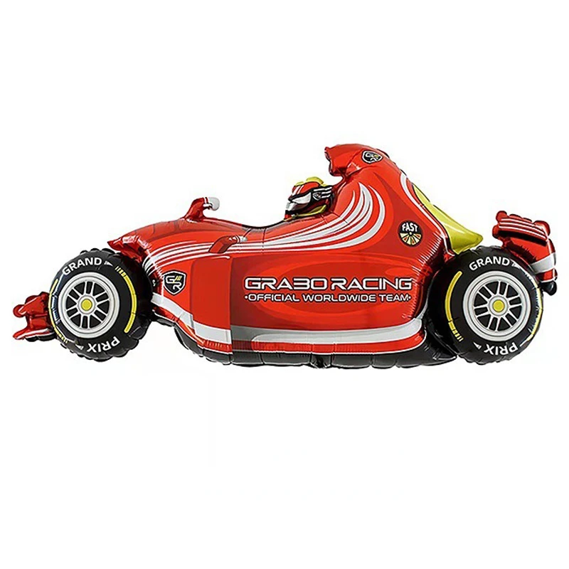 بادکنک فویلی لاکی بالونز طرح ماشین مسابقه رالی کد 1311