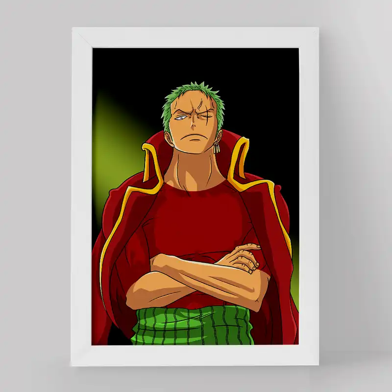 تابلو خندالو مدل زورو انیمه وان پیس One Piece کد 17248