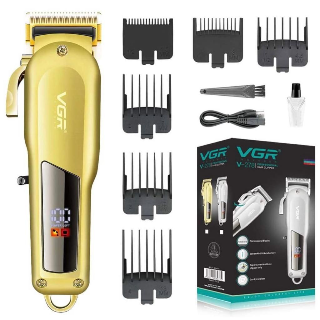 ماشین اصلاح موی سر و صورت وی جی ار مدل V-278 - - 8