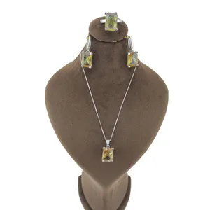 نیم ست نقره زنانه مدل 0162