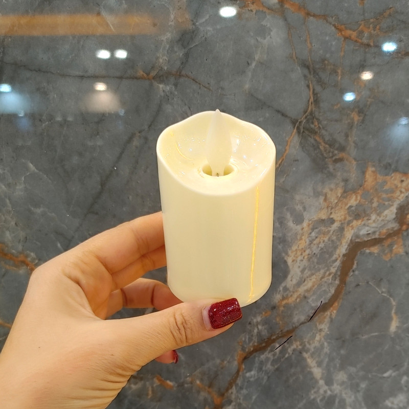 شمع ال ای دی مدل  شعله متحرک کد 07 مجموعه 2 عددی
