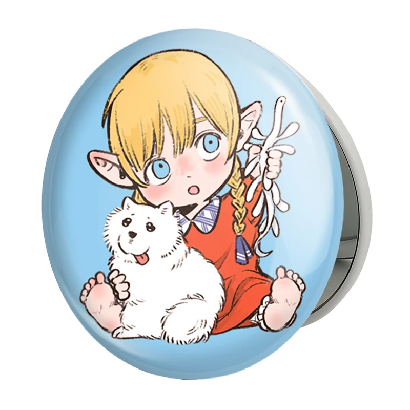 آینه جیبی خندالو طرح مارسیل انیمه خوشمزه در سیاه چال مدل تاشو کد 35897