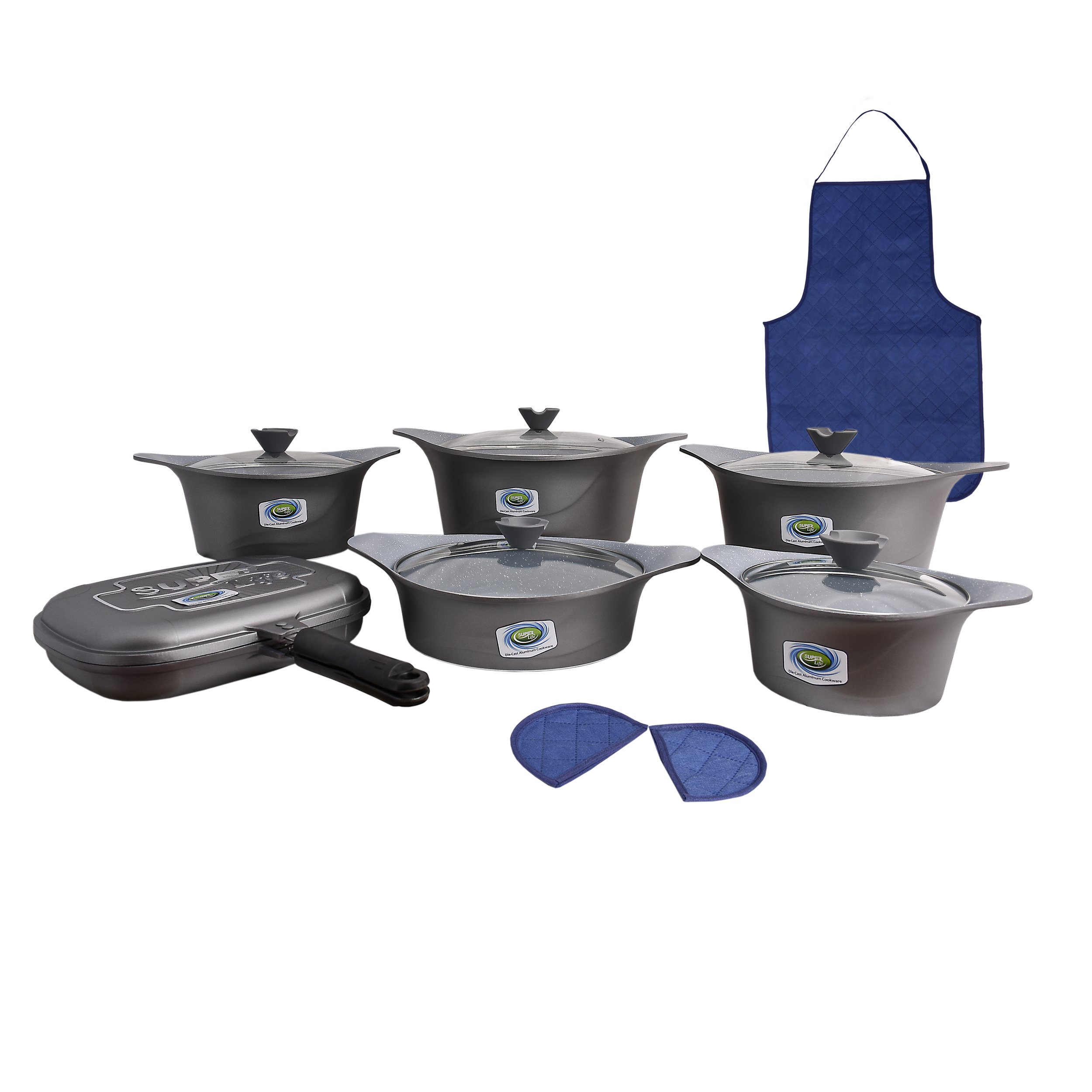 سرویس پخت و پز 15 پارچه سوپرلایف مدل kc11