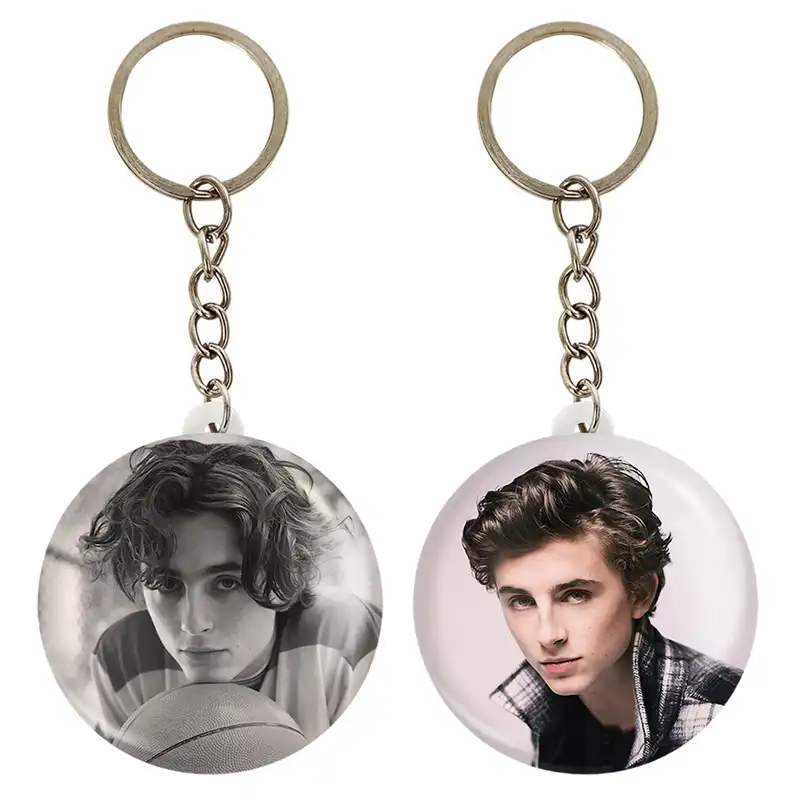 جاکلیدی خندالو مدل تیموتی شالامی Timothée Chalamet کد 1929419298 مجموعه 2 عددی