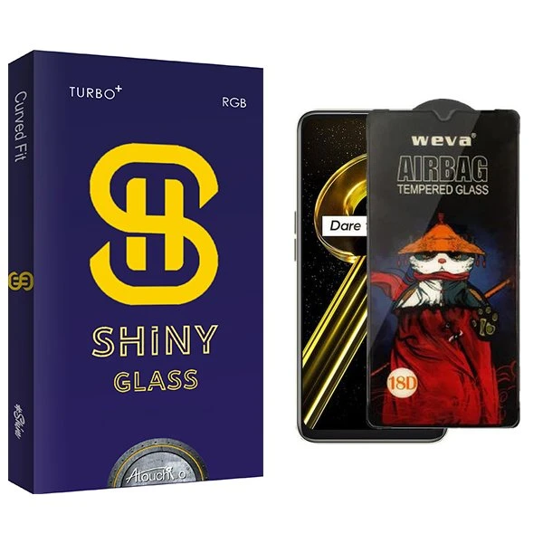 محافظ صفحه نمایش آتوچبو مدل Shiny Airbag مناسب برای گوشی موبایل ریلمی 9i 5G