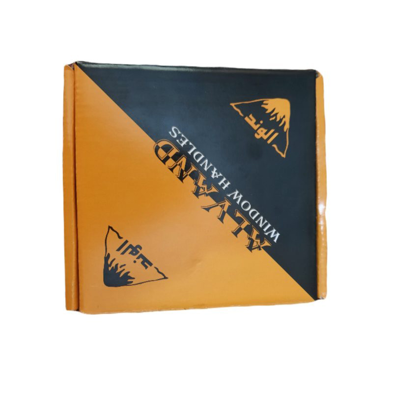 دستگیره پنجره الوند مدل خالدار بسته 2 عددی