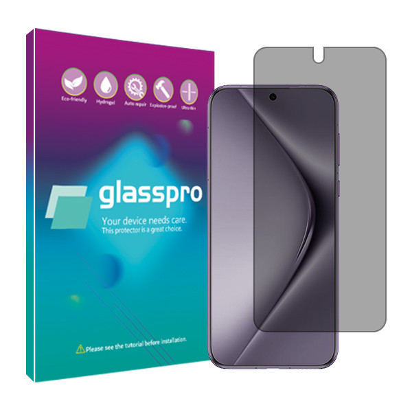 محافظ صفحه نمایش حریم شخصی گلس پرو مدل Resistant‌ مناسب برای گوشی موبایل هوآوی Pura 70 Pro
