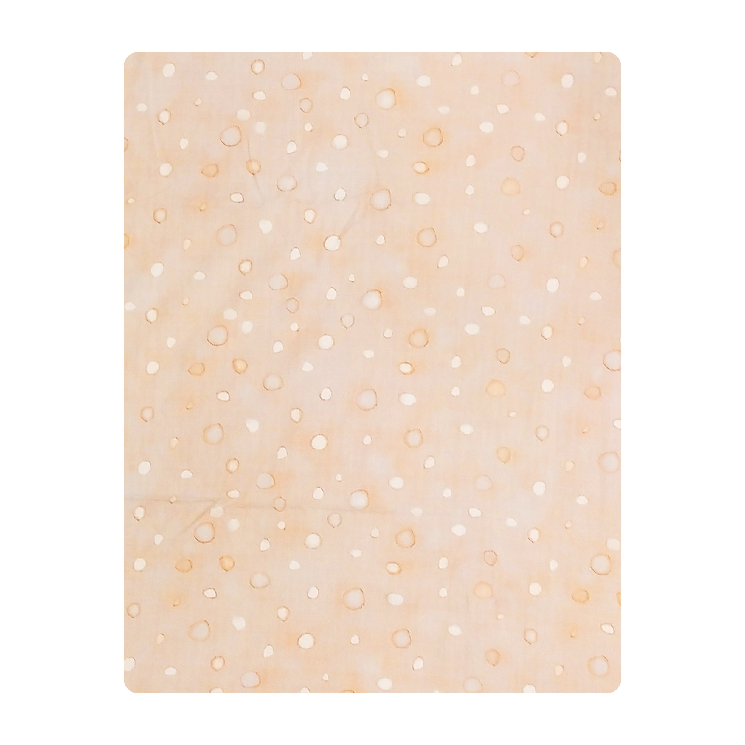 ملحفه کودک آدنو مدل خال خالی کد IR143 سایز 100x150 سانتی متر