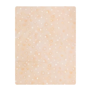 ملحفه کودک آدنو مدل خال خالی کد IR143 سایز 100x150 سانتی متر
