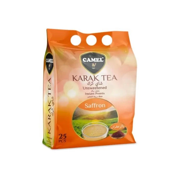 چای کرک کمل زعفرانی - 20 گرم بسته 25 عددی