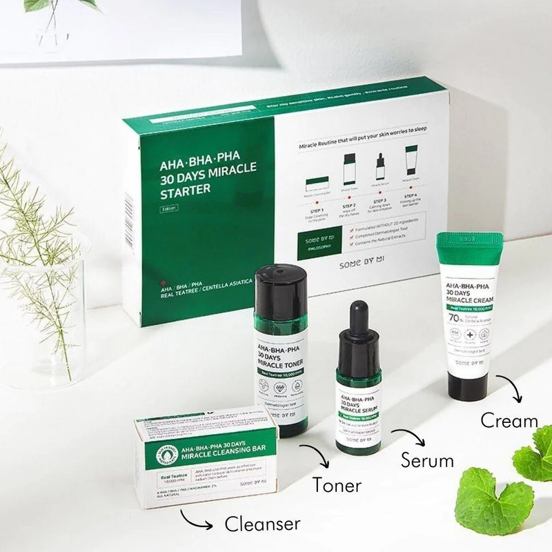 مجموعه مراقبت از پوست سام بای می مدل Miracle Starter مجموعه 4 عددی