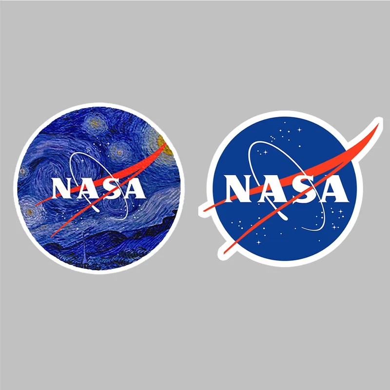استیکر لپ تاپ کارنیکا طرح ناسا مدل nasa-2222007 مجموعه 2 عددی