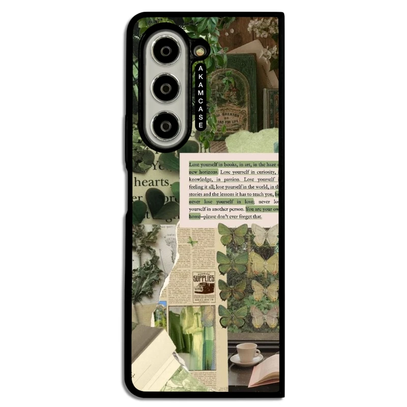 کاور آکام مدل AMC-WSGZFOLD5-GREEN-21 مناسب برای گوشی موبایل سامسونگ Galaxy Z Fold 5