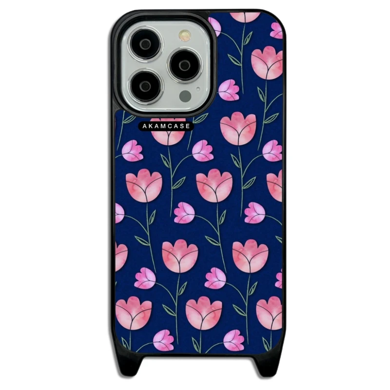 کاور آکام مدل AMCWLA13PRO-FLOWERS8 مناسب برای گوشی موبایل اپل iPhone 13 Pro