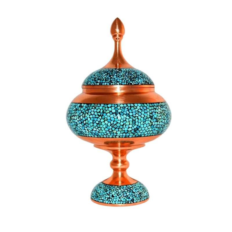 شکلات خوری فیروزه کوبی مدل نیشابور کد 06