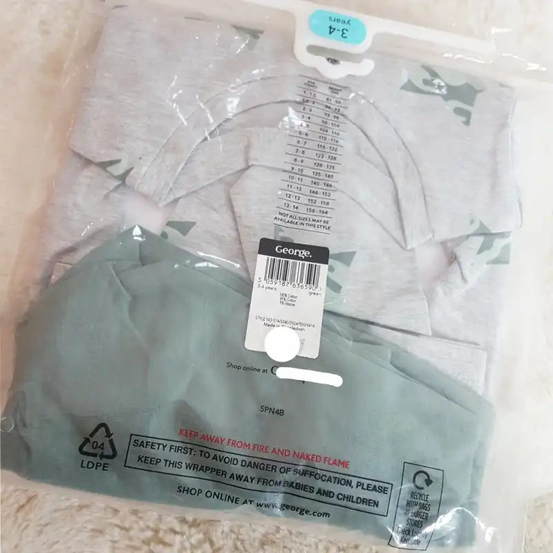 ست تی شرت و شلوار پسرانه جورج مدل 17671678