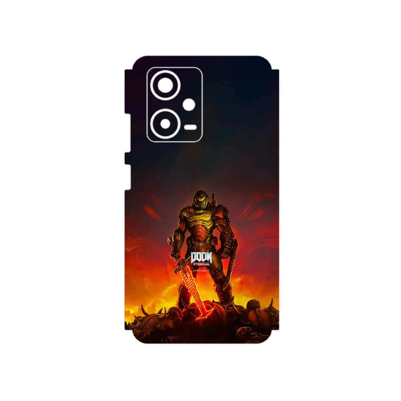 برچسب پوششی ماهوت مدل DOOM Game Series مناسب برای گوشی موبایل شیائومی Redmi Note 12 Pro Plus