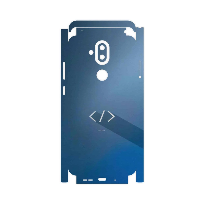 برچسب پوششی ماهوت مدل Minimal Coding icon-FullSkin مناسب برای گوشی موبایل نوکیا 8.1