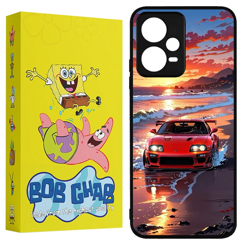 کاور باب قاب طرح ماشین مدل X5CHB مناسب برای گوشی موبایل شیائومی Poco X5 Pro 5G