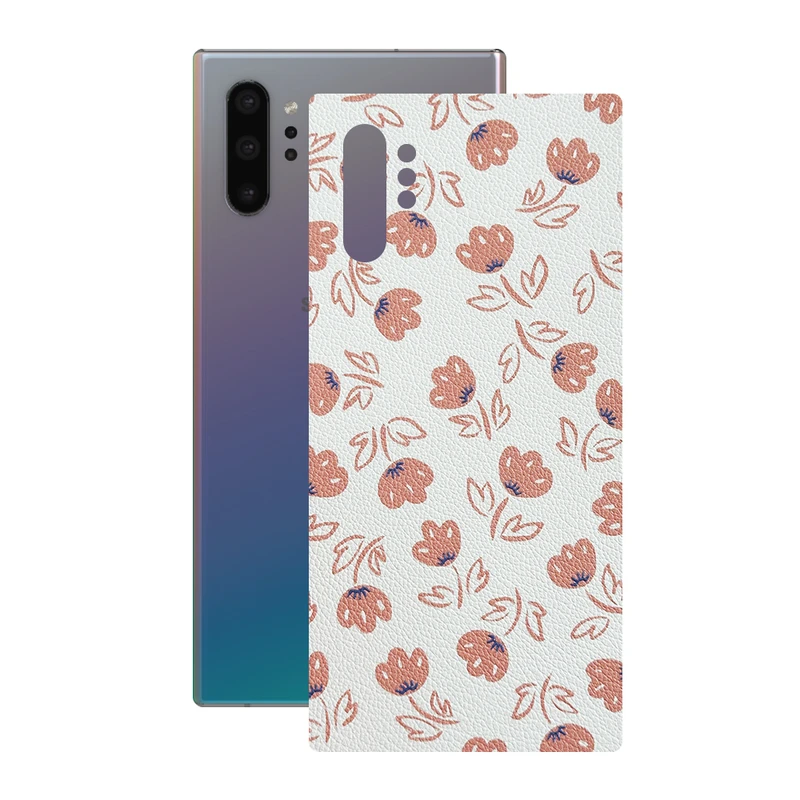 برچسب پوششی ریمکس مدل Leth طرح گل مناسب برای گوشی موبایل سامسونگ Galaxy Note 10 Plus