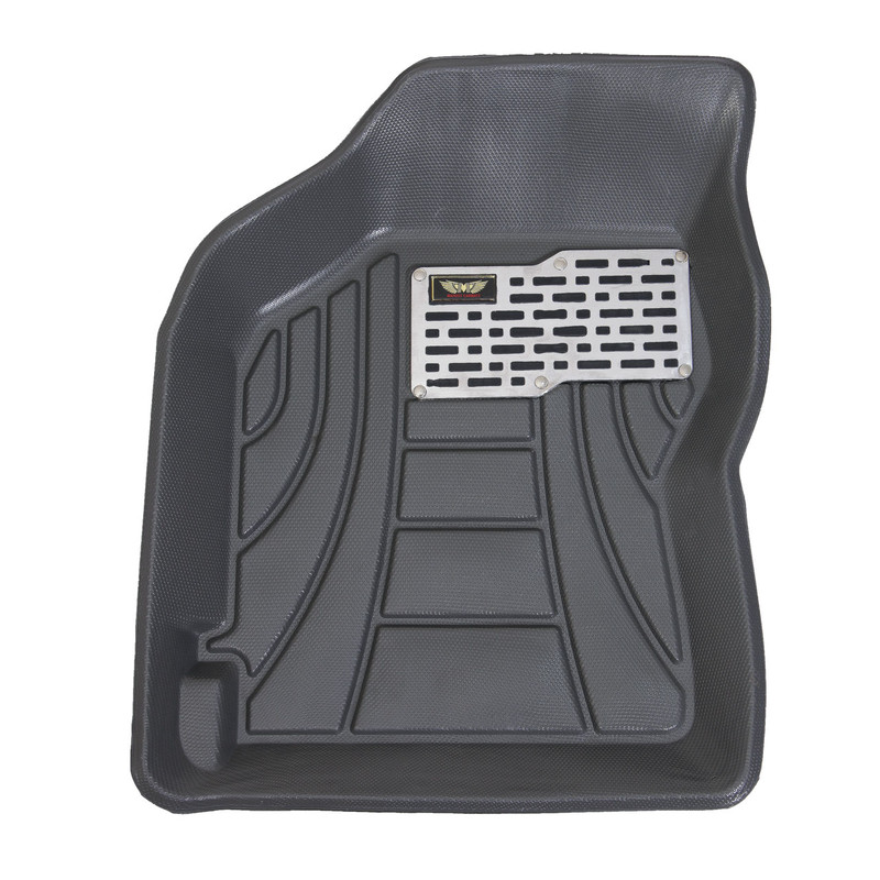 کفپوش سه بعدی خودرو ماهوت مدل لب برگردان مناسب برای تیبا 2