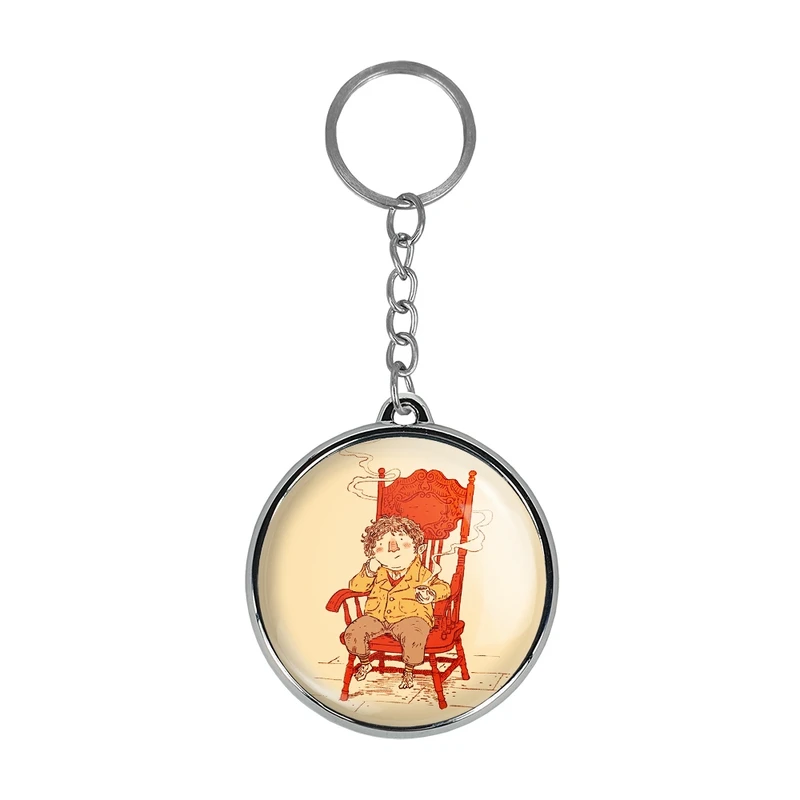 جاکلیدی خندالو طرح هابیت The Hobbit مدل دوطرفه کد 2875328754