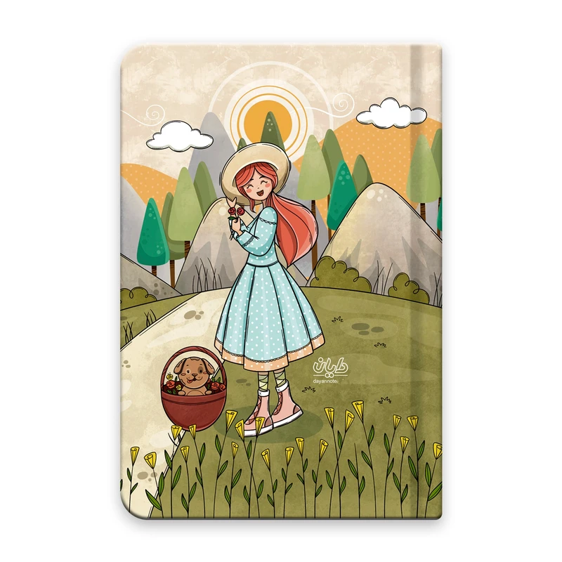 دفتر برنامه‌ریزی 120 برگ دایان مدل آلیس کد 3-631