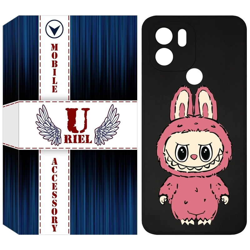 کاور یوریل قاب مدل KSH کد 149 طرح عروسک لبوبو مناسب برای گوشی موبایل شیائومی Redmi A1 Plus / A2 Plus / Poco C50