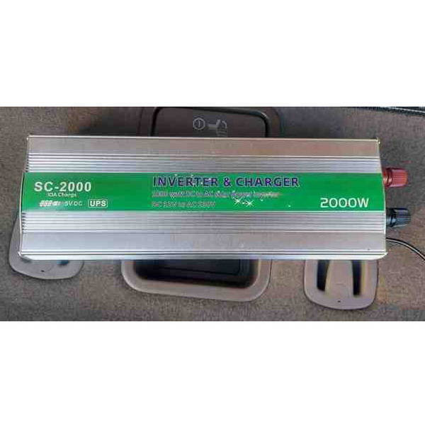 اینورتر و شارژر مدل SC-2000 ظرفیت 2000 وات