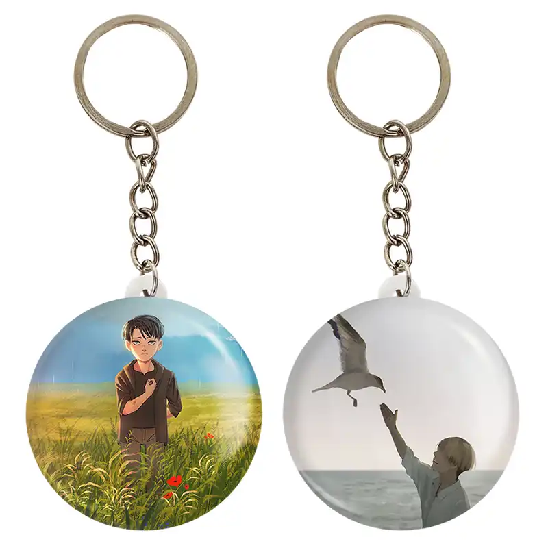 جاکلیدی خندالو مدل لیوای انیمه اتک آن تایتان کد 1858818584 مجموعه 2 عددی