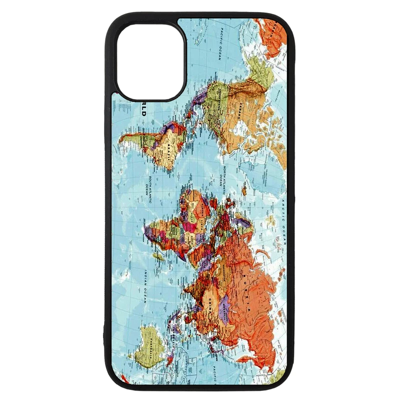 کاور گالری وبفر طرح نقشه جهان مناسب برای گوشی موبایل شیائومی mi 11 lite