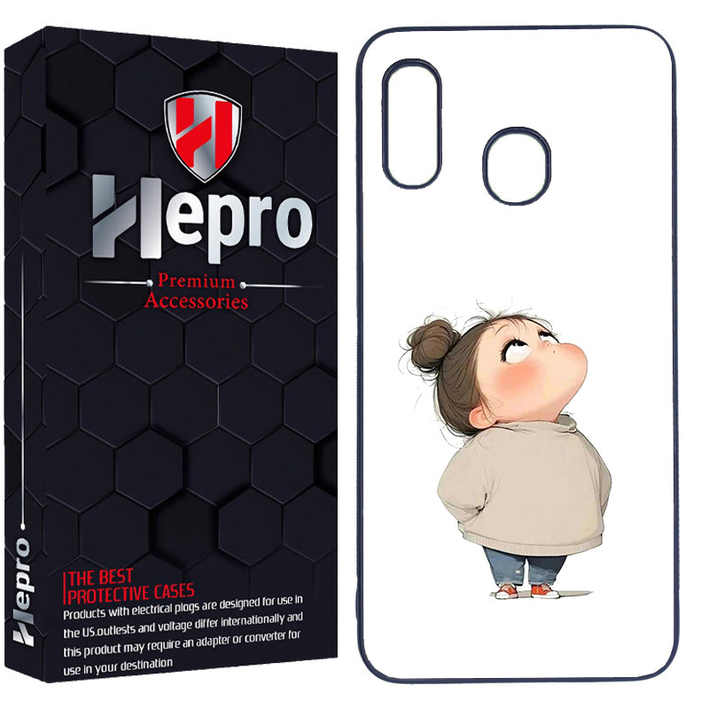 کاور هپرو طرح دخترانه کد Dimo-949 مناسب برای گوشی موبایل سامسونگ Galaxy A20/A30