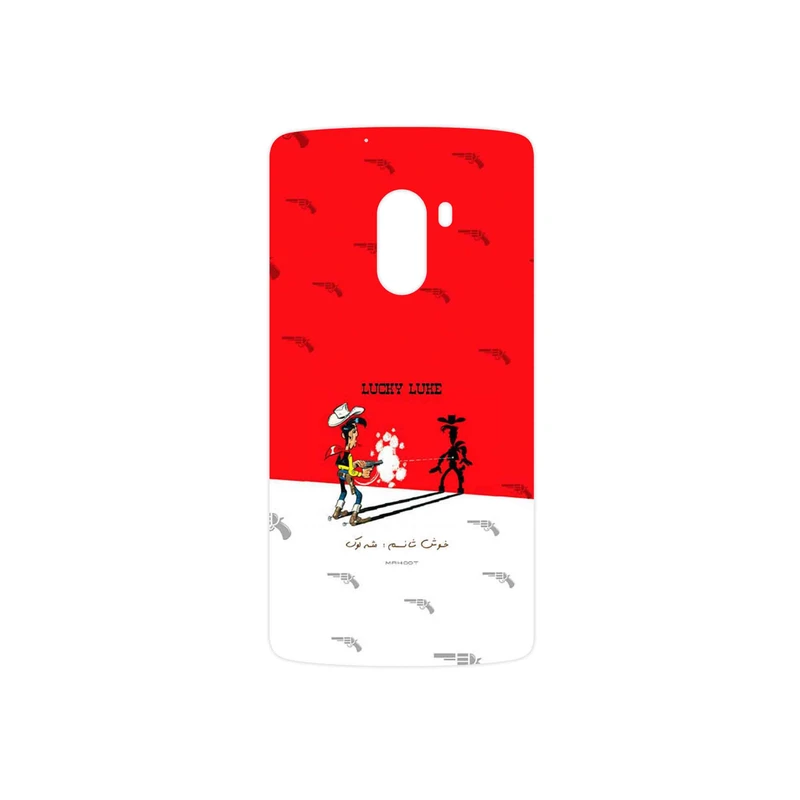 برچسب پوششی ماهوت مدل Lucky Luke مناسب برای گوشی موبایل لنوو A7010