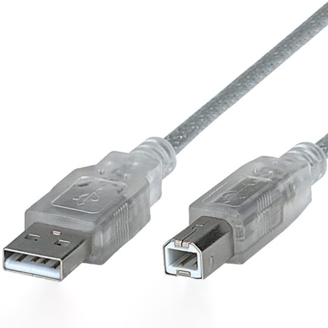 كابل USB پرينتر مدل شيلددار طول 1.5 متر