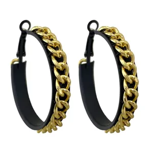 گوشواره زنانه مدل حلقه کد E4602