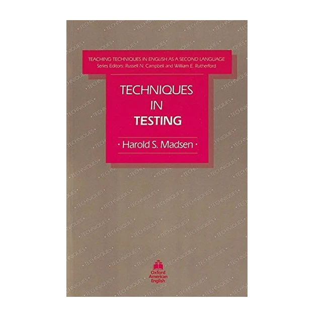 کتاب Techniques in Testing اثر Harold S. Madsen انتشارات Oxford University Press
