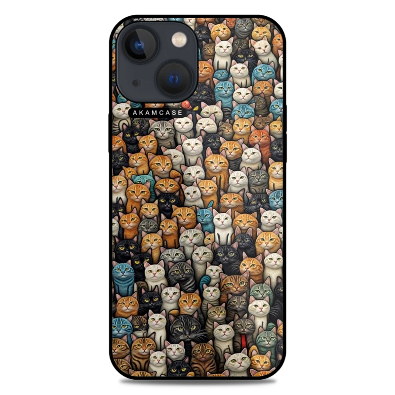 کاور آکام مدل AMC-WA13M-CATS-30 مناسب برای گوشی موبایل اپل iPhone 13 Mini