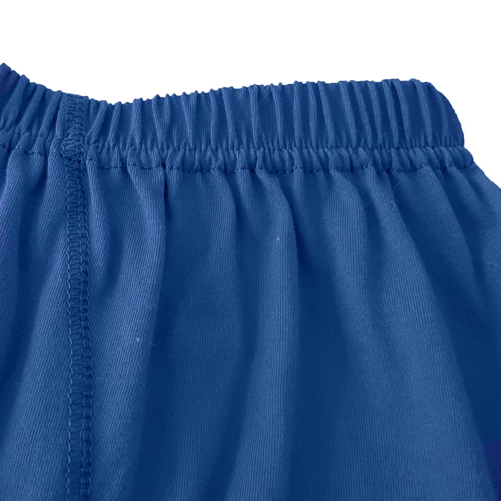 شورت مردانه ماییلدا مدل پادار پنبه ای کد 4702 رنگ آبی شالی -  - 6