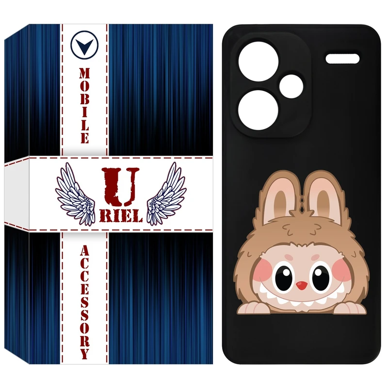 کاور یوریل مدل KSH کد 143 طرح عروسک لبوبو مناسب برای گوشی موبایل شیائومی Redmi Note 13 Pro Plus