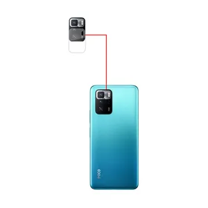محافظ لنز دوربین مدل PG مناسب برای گوشی موبایل شیائومی POCO X3 GT