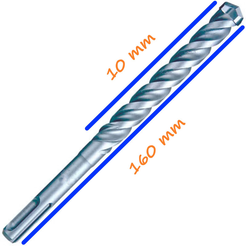 مته چهار شیار مدل 014 سایز 14 میلیمتر
