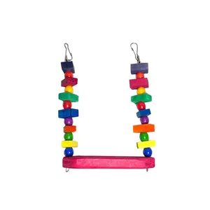 آویز قفس پرندگان مدل تاب نشیمن دار