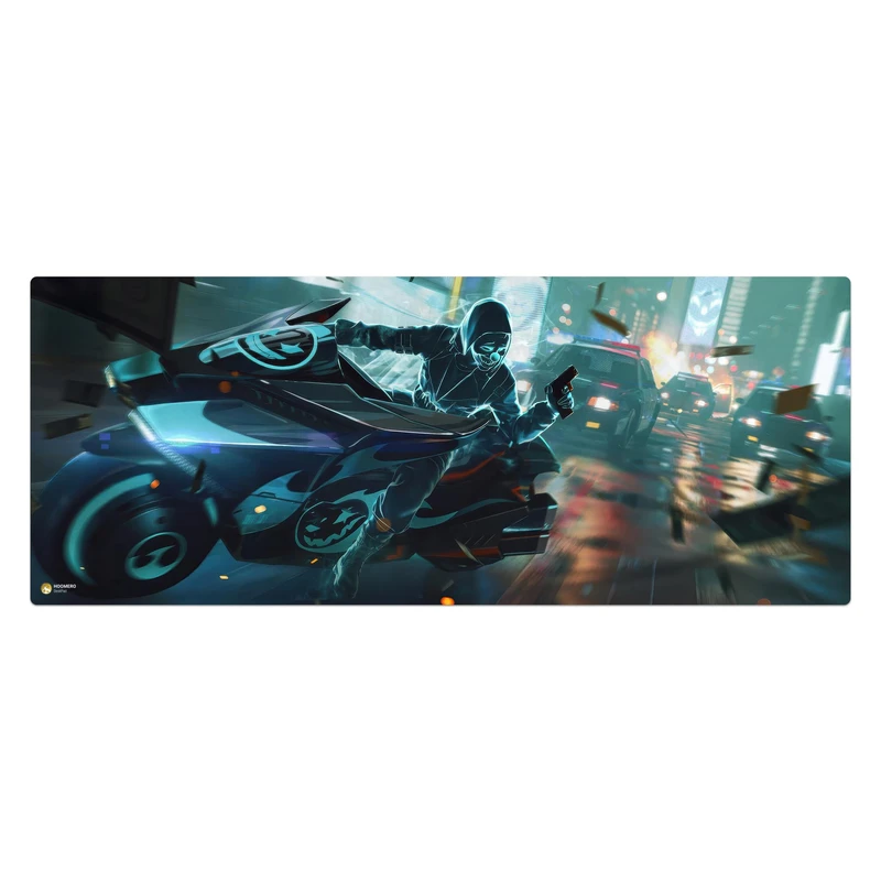 ماوس پد هومرو مدل HX491 طرح Free Fire سایز 40x100 سانتی‌متر