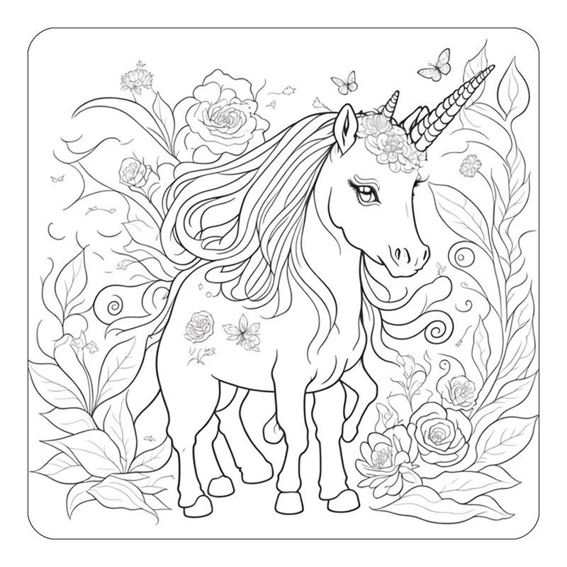 مگنت کاکتی طرح اسب تک شاخ و یونیکورن مدل mp29331