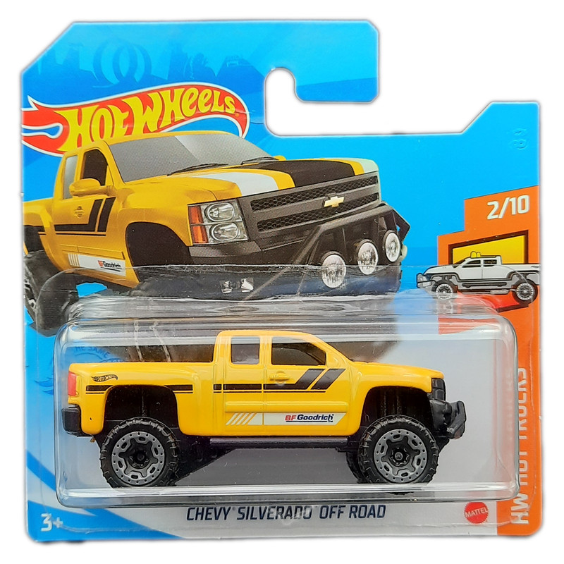 ماشین بازی هات ویلز مدل CHEVY SILVERADO OFF ROAD