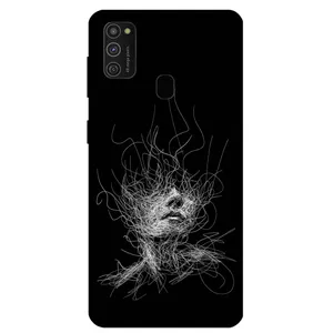 Megafone Face Sketch 7423 Cover For Samsung Galaxy M21 2021