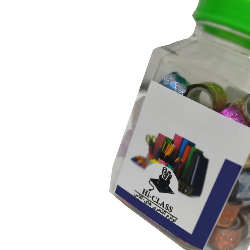 چسب نواری های کلاس مدل اکلیلی 1010 عرض 1 سانتی متر بسته 90 عددی