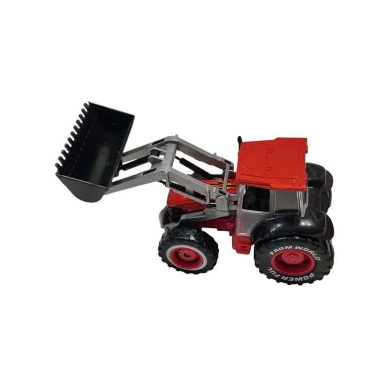 ماشین بازی مدل تراکتور راهسازی فلزی کد T7